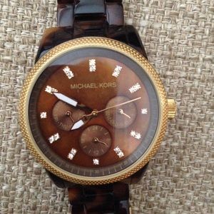 Michael Kors Tortoise Watch
