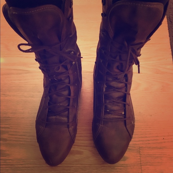 Nine West Shoes - Nine West Combat boots sz 9.5