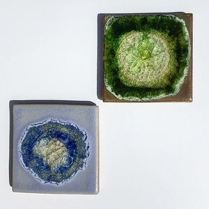 Anthropologie crystal coasters