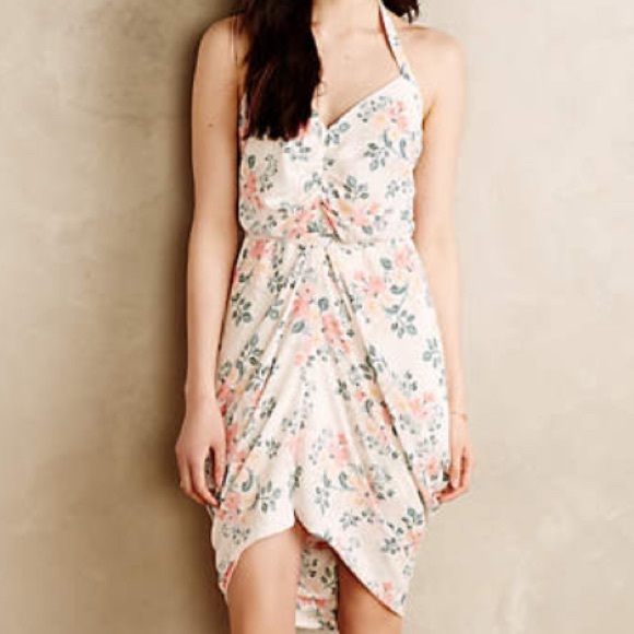 Paper crown floral, Drapey dress