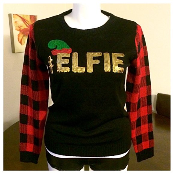 elfie christmas sweater