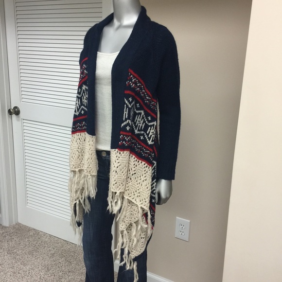 💥ON HOLD💥Say What ? Fringed Sweater - Picture 2 of 3