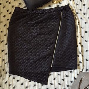 Asymmetrical Mini Skirt