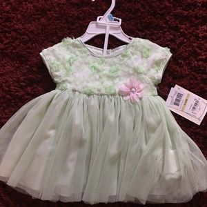 Infant pastel colored dress