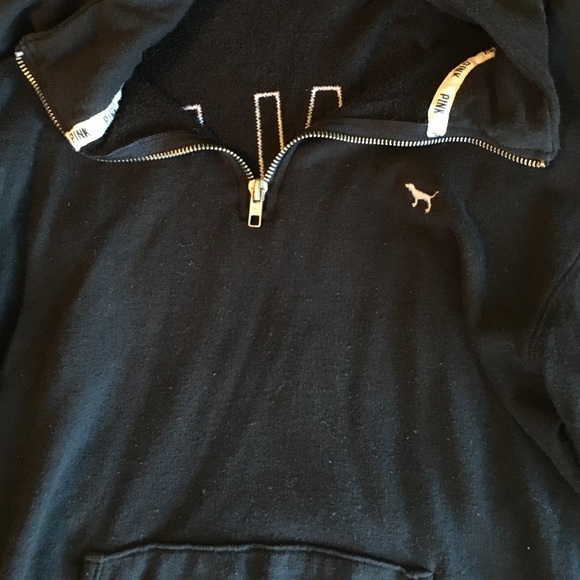 Victoria secret " pink " half zip