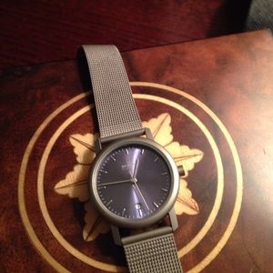Skagen Watch with beautiful blue face