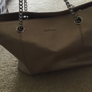 Calvin Klein rose gold bag