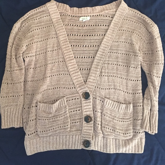 💌SALE $4 💌 Aerie Dusty rose cardigan sweater