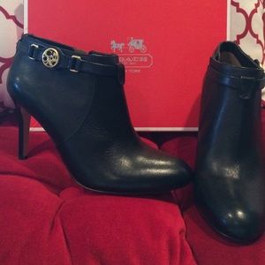 COACH SALENE SEMI MATTE CALF BOOT