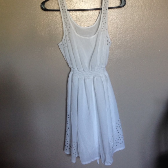 Medium white summer dress