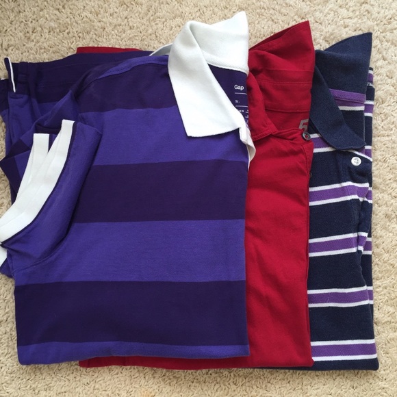 BUNDLED 3 men's poloshirt