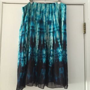 Jones New York tye-dye skirt - size 16
