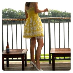 Sweetest Yellow Dress