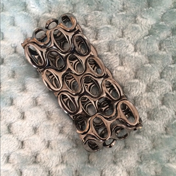 Beautiful dark silver bracelet