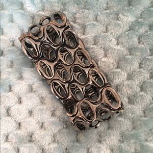 Beautiful dark silver bracelet