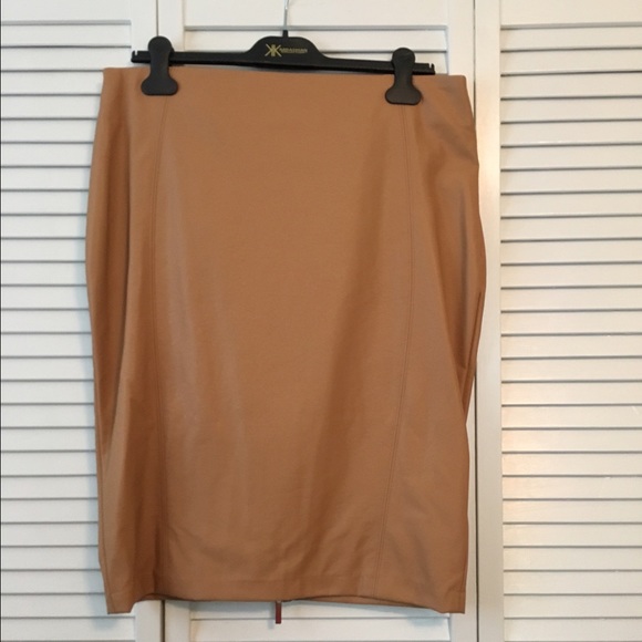 Kardashian Kollection Faux leather skirt