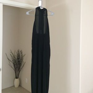 One piece halter jumpsuit