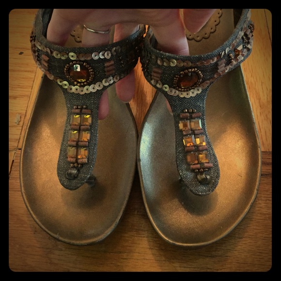 TriBeCa wedge sandals