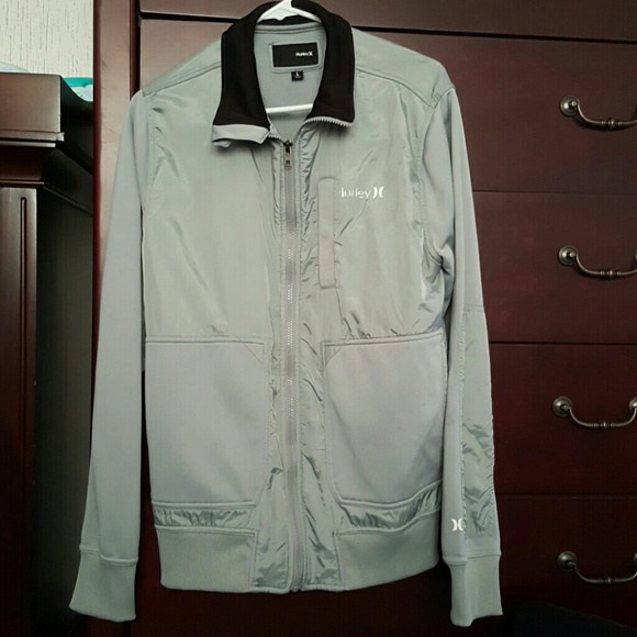 Mens hurley zip up jacket