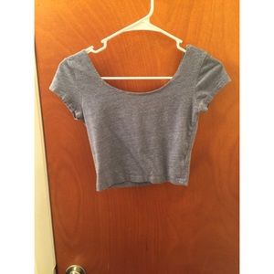 Short sleeve crop top