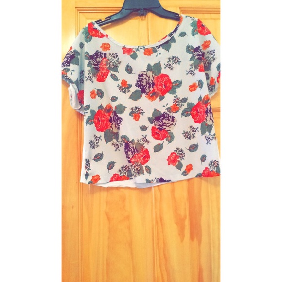 Floral Crop Top