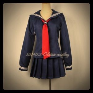Halloween Japanese school girl costume