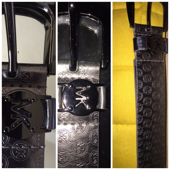 100% Authentic Silver Michael Kors belt