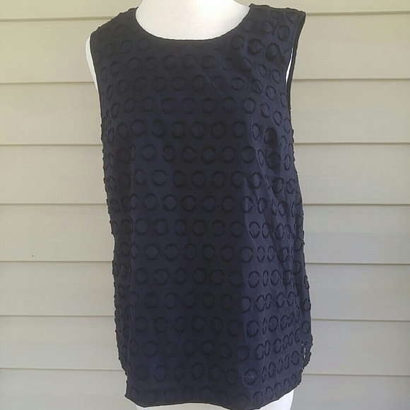 Talbot's navy top.  Size 14