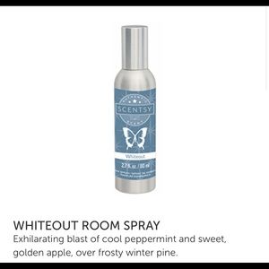 BRAND NEW Whiteout Roomspray! Scentsy!