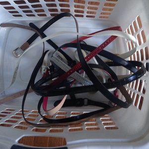 10 belts.  Med and Larges