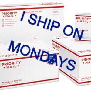 Purchase by Sunday Shipping On Monday!