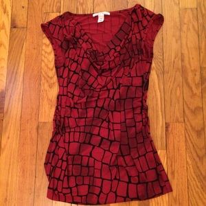 Kenneth Cole Business Casual Red Top