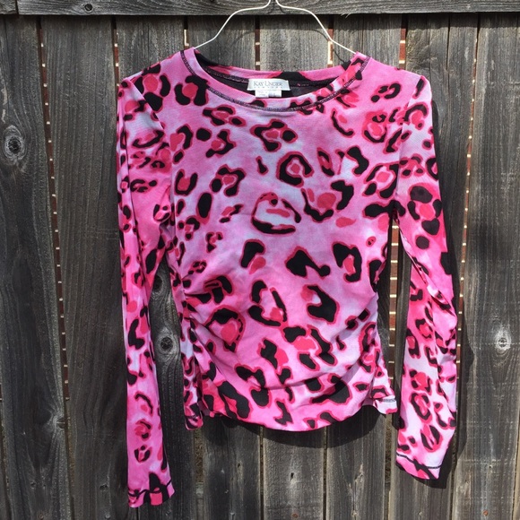 Kay Unger Tops - Kay Unger mesh top, size large