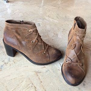 Anthropologie Wilhelm booties by Giraudon