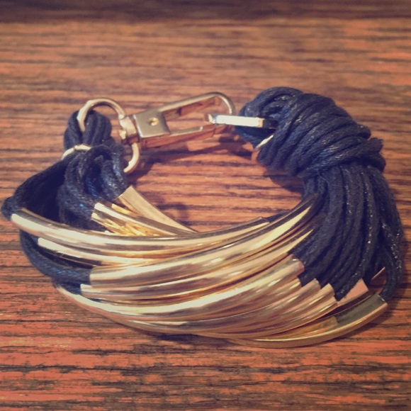 Black & Gold Bracelet