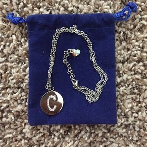 Swarovski Elements Initial Necklace