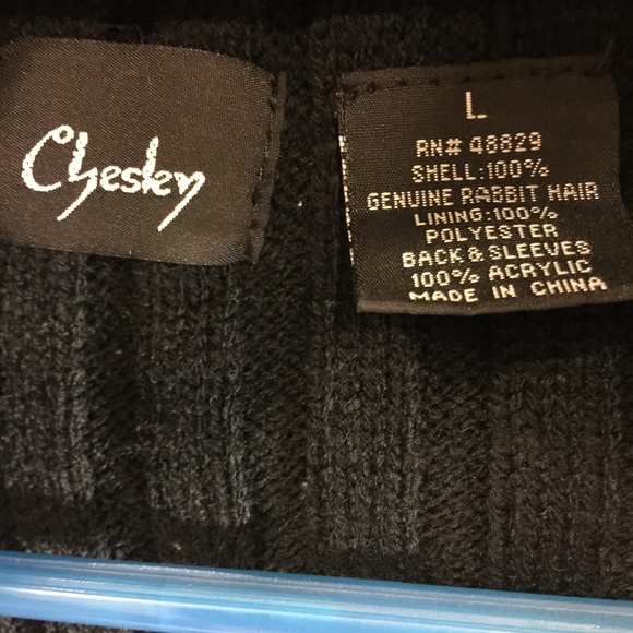 Chesley Black fur Jacket - Picture 3 of 3