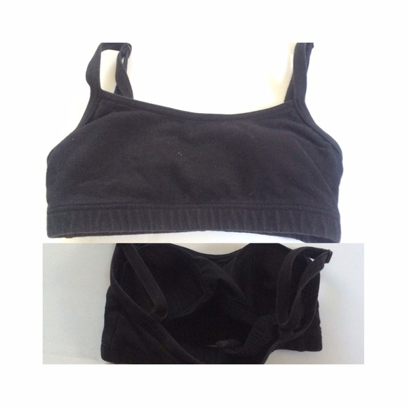 Dancer style sports bra