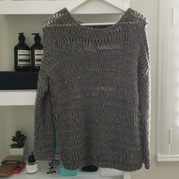 Vince Loose Knit Wool String Sweater - Picture 4 of 4