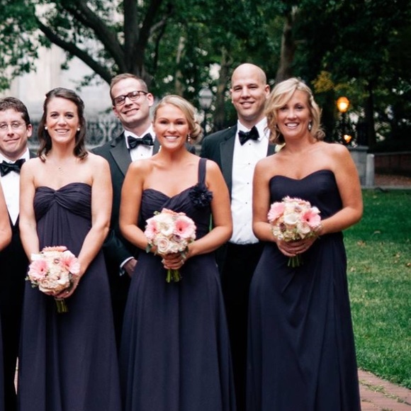 Long bridesmaid dress