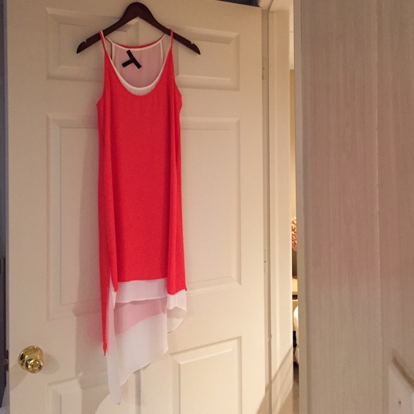 Bcbg high low dress