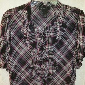 INC plus size blouse