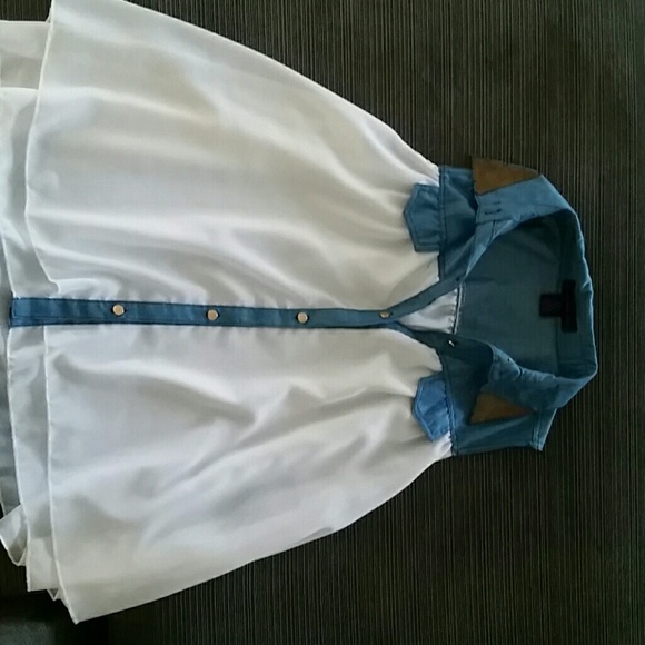 Material girl XS cloud dancer shirt