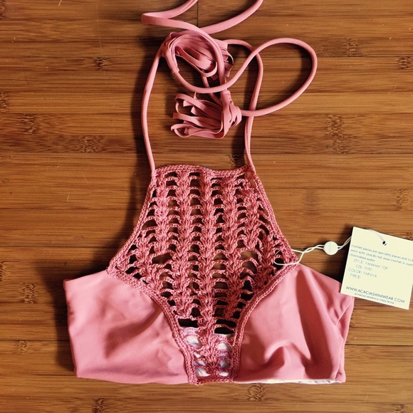 🍊S O L D to friend 🍊Acacia Panama top in Papaya - Picture 3 of 4