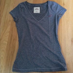 Gray Hollister Tee
