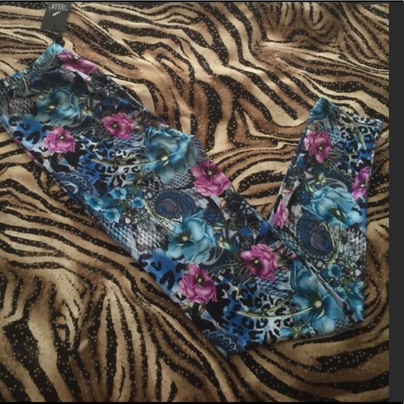 🌈Floral Legging  NWT - Picture 4 of 6