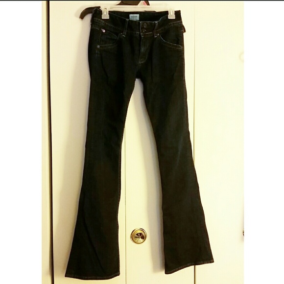 Hudson dark wash boot cut jeans