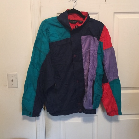 Dior Jackets & Blazers - DIOR color block track jacket