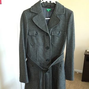 Benetton Jackets & Coats - United Colors of Benetton Women Long Wool Coat Benetton Jackets & Coats - United Colors of Benetton Women Long Wool Coat