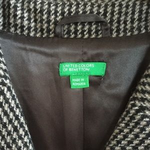 Benetton Jackets & Coats - United Colors of Benetton Women Long Wool Coat Benetton Jackets & Coats - United Colors of Benetton Women Long Wool Coat